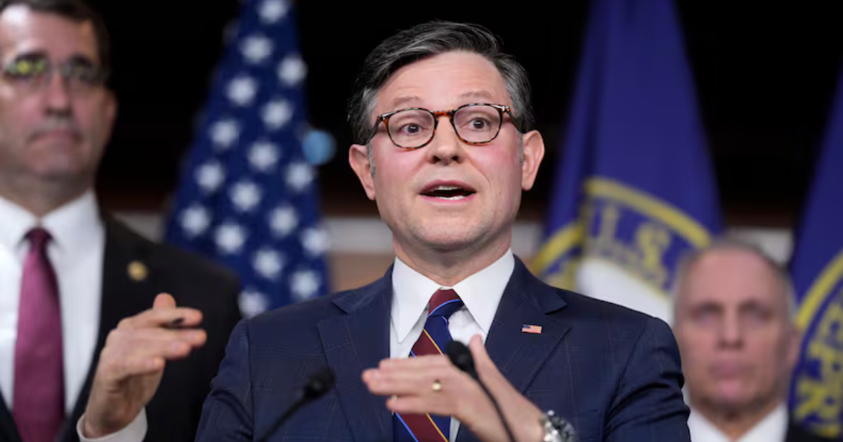 Speaker Johnson Dodges Questions on Trump Meme Coin Dinner Amid DOJ Pressure