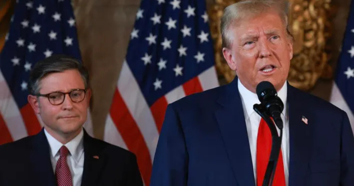 Speaker Johnson Dodges Questions on Trump Meme Coin Dinner Amid DOJ Pressure